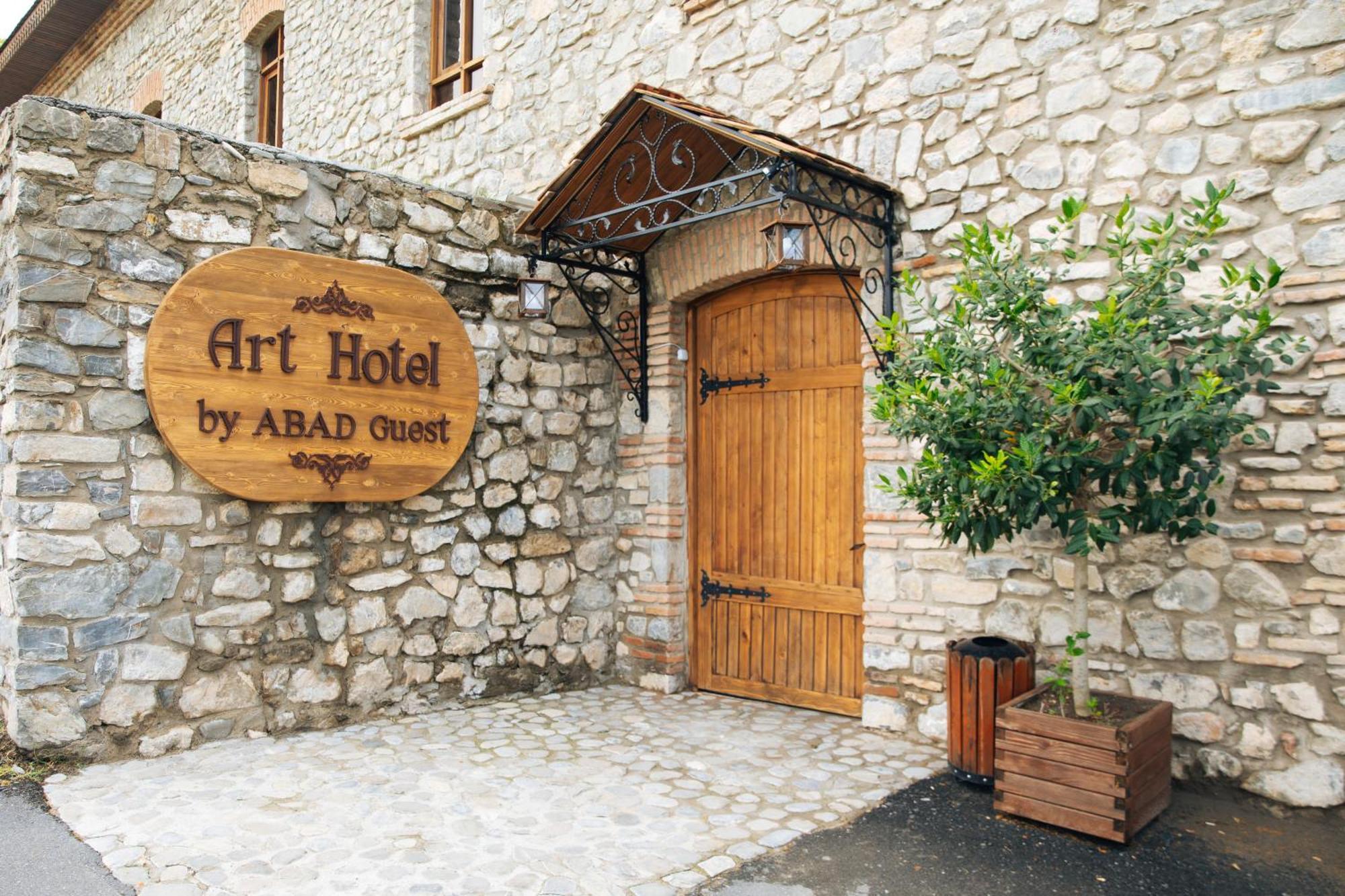 Art Hotel By Abad Guest Sheki Exterior photo